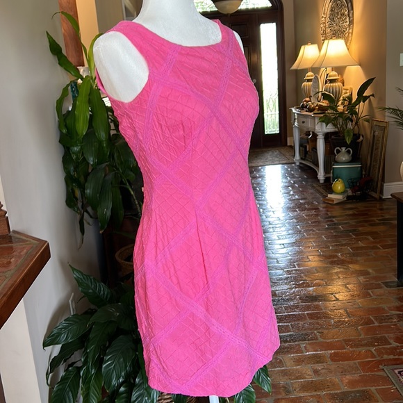 Lilly Pulitzer Sunshine Dres In Hotty Pink sz0 - Picture 5 of 12